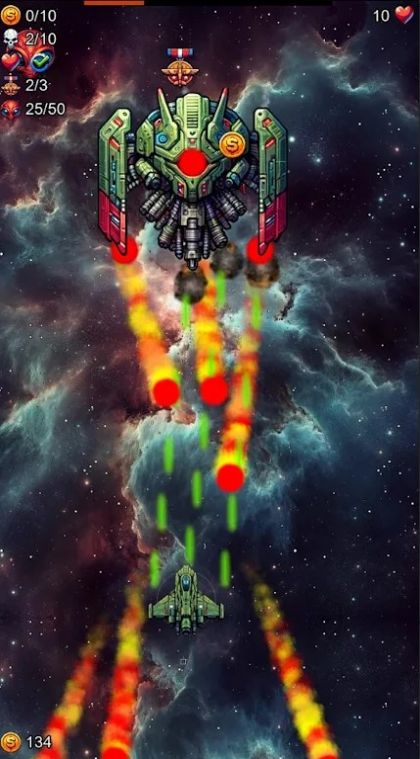 太空战争PVE首领大战游戏