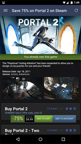Steam下载手机版