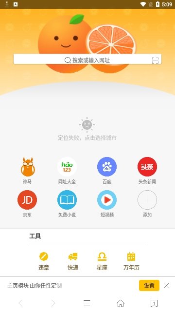 桔子浏览器破解版