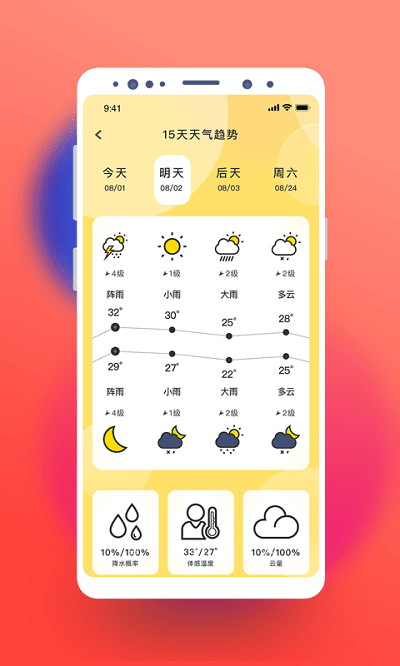 极简桌面天气最新版